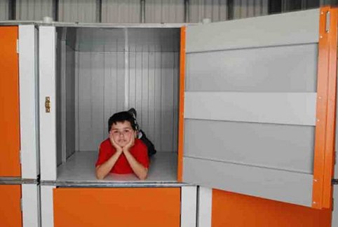 Illustration de stockage Lockers